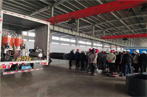 興邦管道&ldquo;TSC智能化補(bǔ)口工藝&rdquo;培訓(xùn)