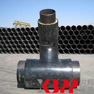 聚氨酯保溫跨越三通 聚氨酯保溫跨越三通