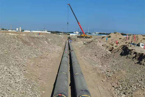 噴涂纏繞工藝聚氨酯保溫管 噴涂纏繞工藝聚氨酯保溫管